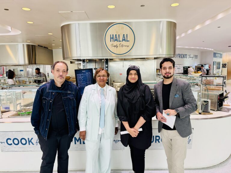 Celebrating IFANCA’s partnership with University of Chicago dining services to provide nutritious, accessible halal options for all students. Beyond food processing plants, IFANCA also certifies food service operations, including campus dining halls, to ensure halal standards are met throughout the supply chain.