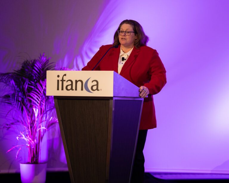 Kerry presenting at conference