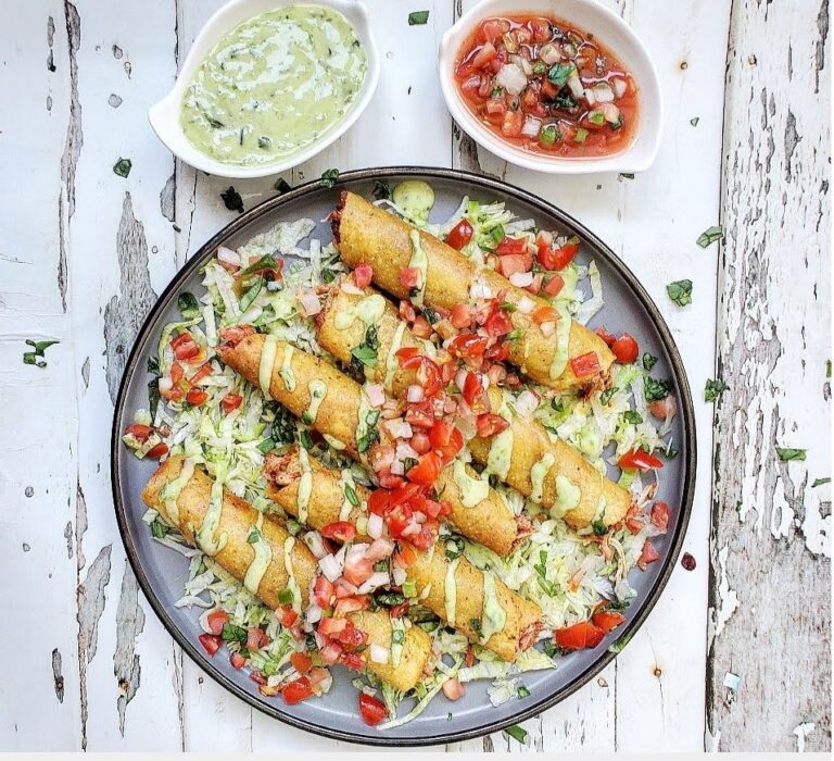 Tandoori Chicken Taquitos