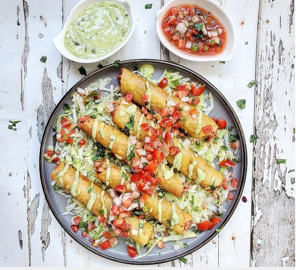 Tandoori Chicken Taquitos